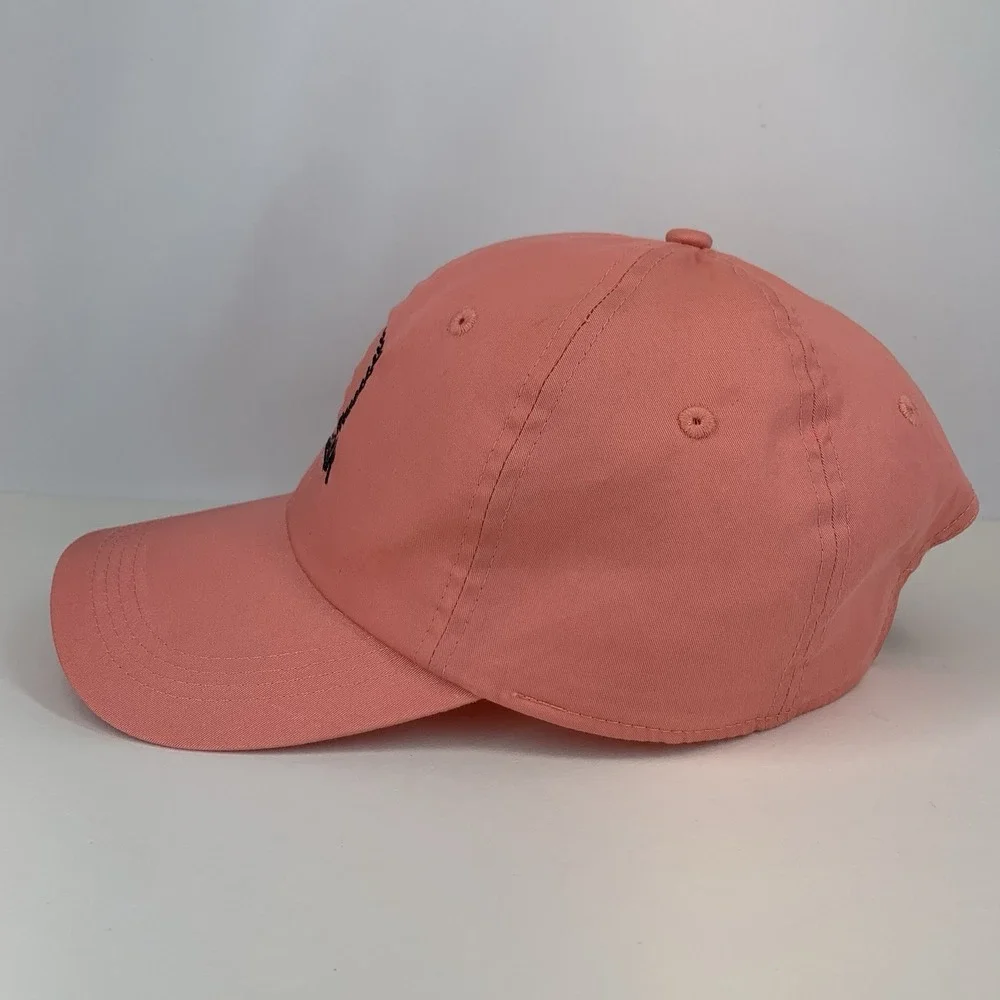 Premier Logo Hat Pink Light Weight Adjustable AHead Classic Cut Baseball Cap